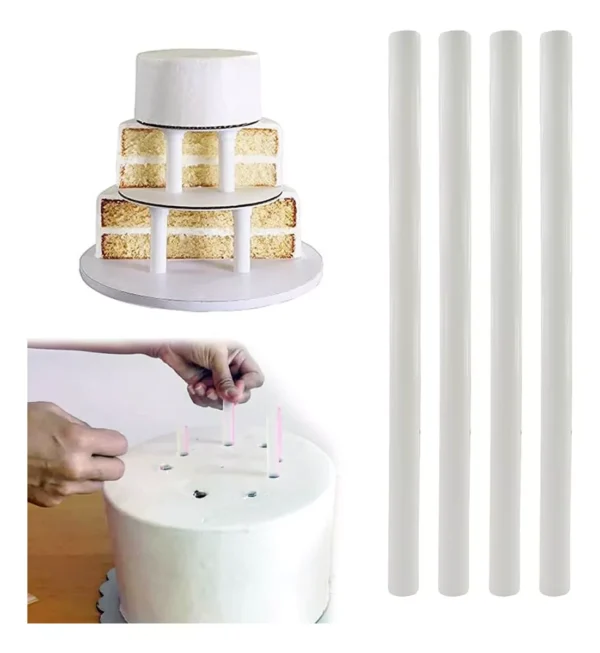 Base Soporte de Tubos para armar Pastel de pisos