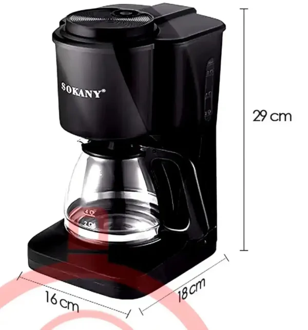 Cafetera de goteo semiautomática 6 tazas - Image 2