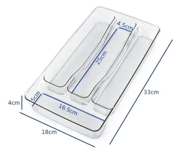 Organizador para Cajón Cubiertos Acrílico - Image 2