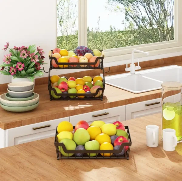 Cesta 3 Niveles Organizador Frutero - Image 4