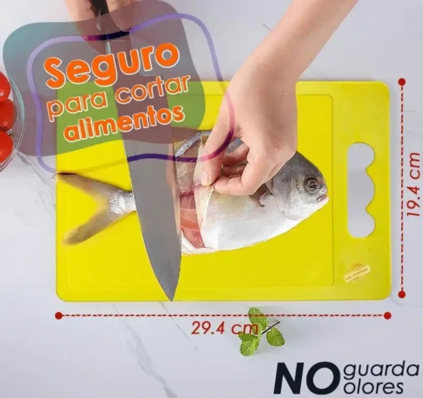 2 Tablas para Picar + Cuchillo - Image 3