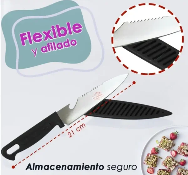 2 Tablas para Picar + Cuchillo - Image 2