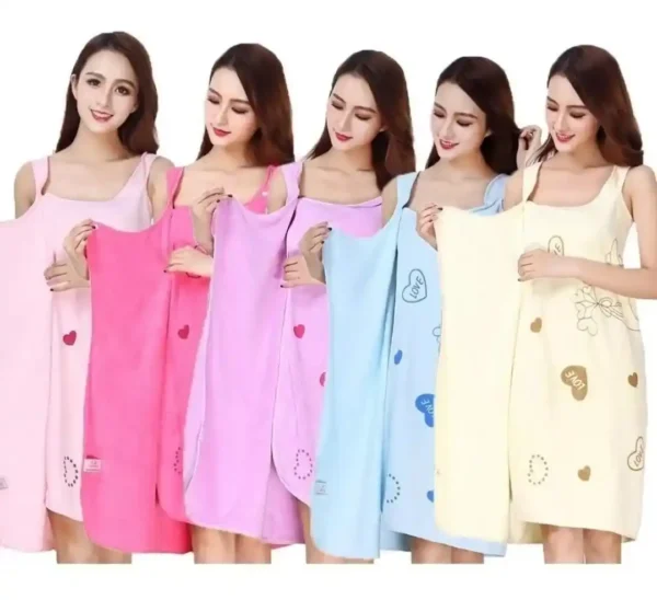 Toalla Bata De Baño Tipo Vestido