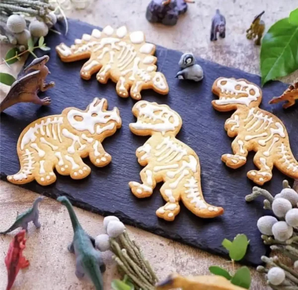 Moldes Cortadores de Galletas Dinosaurios - Image 3