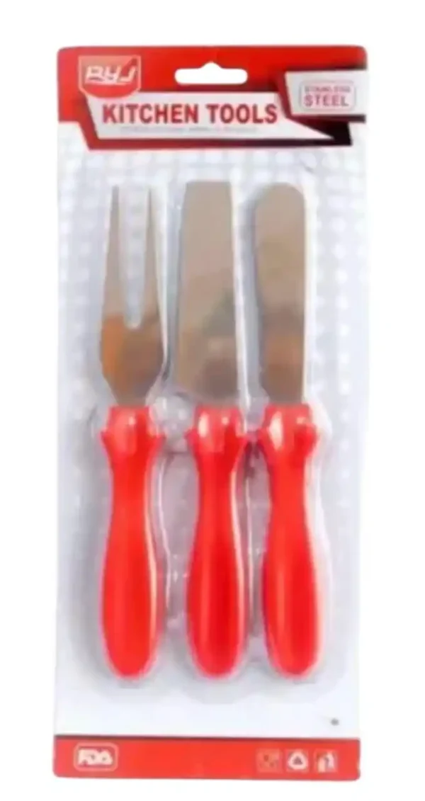 Set Espátula Cuchillo Tenedor - Image 2