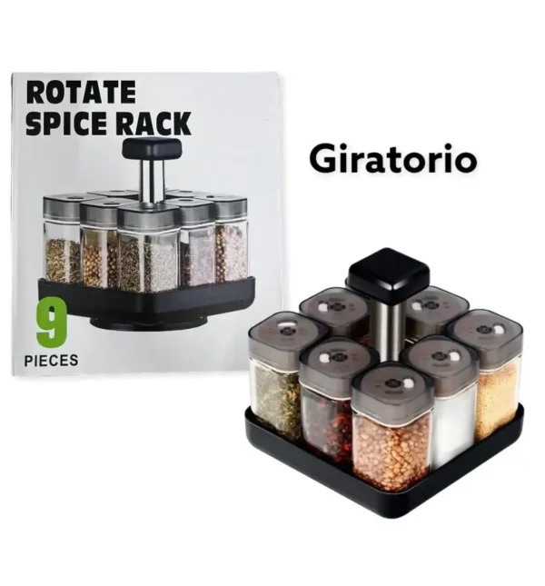 Especiero Giratorio 8 frascos
