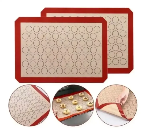 Tapete Antiadherente Para Horno Macarrones