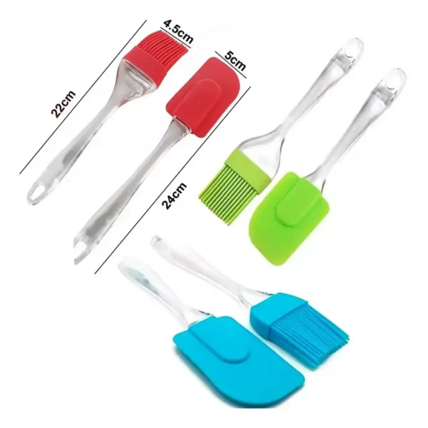 Set espátula y brocha de silicón para cocina o repostería - Image 3