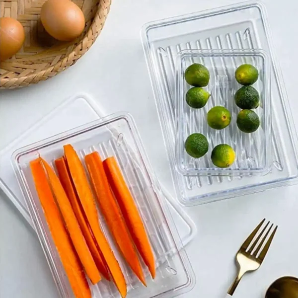 Set de 3 Toppers Apilables Recipientes Organizadores de alimentos - Image 4