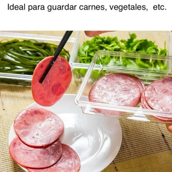 Set de 3 Toppers Apilables Recipientes Organizadores de alimentos - Image 5