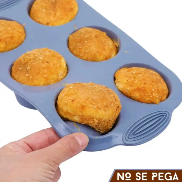 Juego De Utensilios Para Hornear De Silicona, Antiadherentes Set de 5 moldes - Image 3
