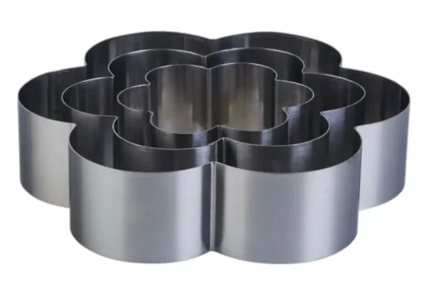 Set 3 Moldes Cortadores De Acero Diseño Flor - Image 6