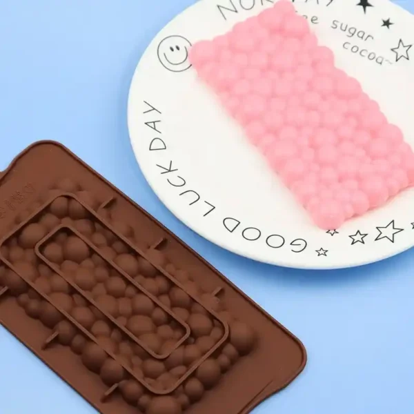 Molde en forma de Tableta Chocolate Burbujas - Image 2