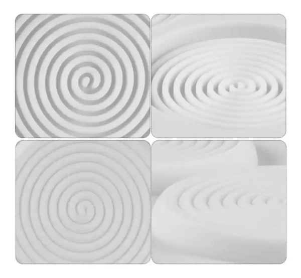 Molde forma espiral caramelo 6 cavidades - Image 6