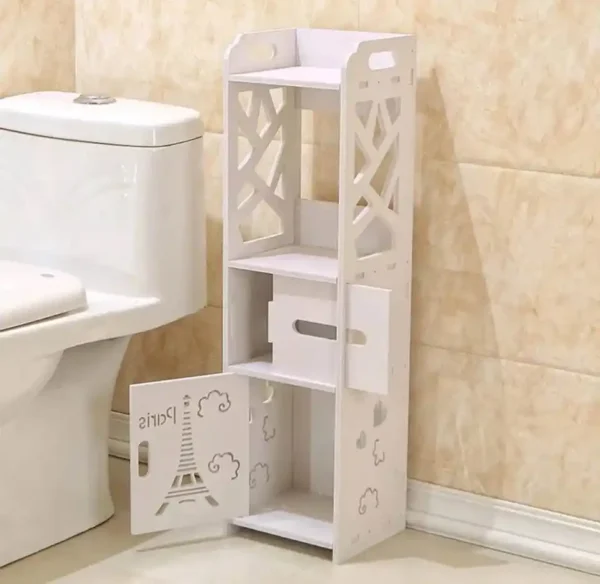 Gabinete organizador para baño armable