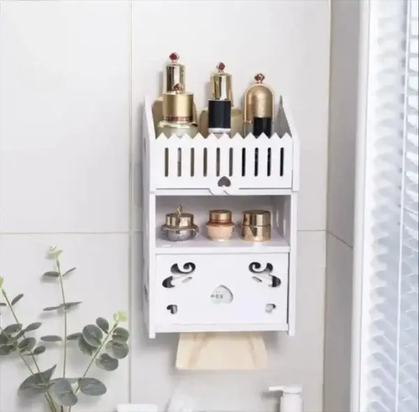 Organizador multiusos estante flotante