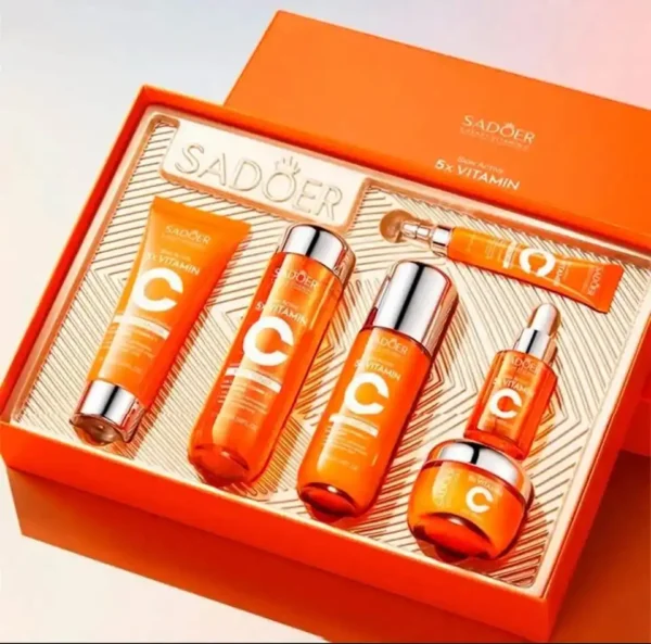 Set de skinkare 6 Piezas Vitamina C