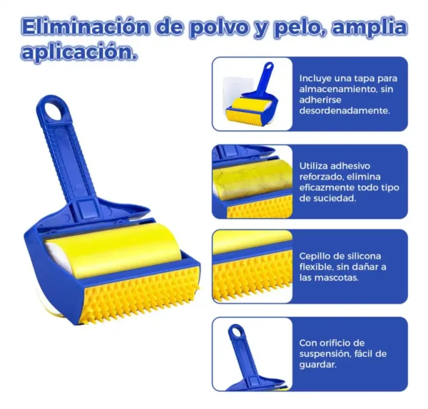 Rodillo quita pelusa lavable y reutilizable - Image 4